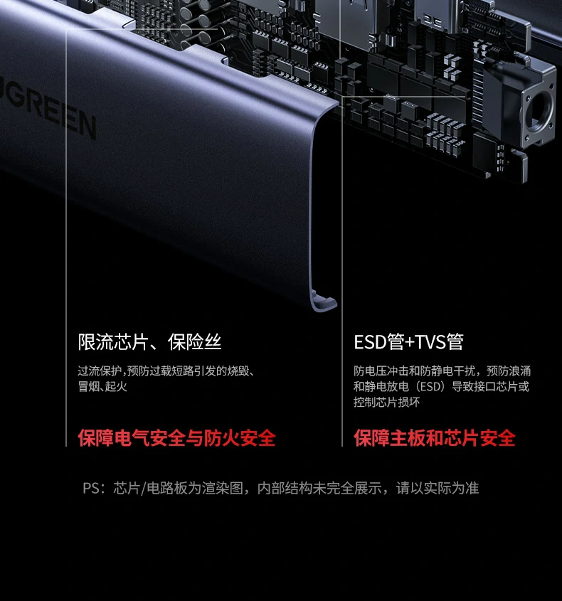 绿联cm511-75642时尚彩盒包装正面图