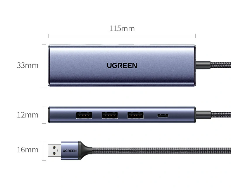 完美搭档 - 专为超薄笔记本打造的扩展伴侣 绿联cm511拓展坞与笔记本搭配使用场景