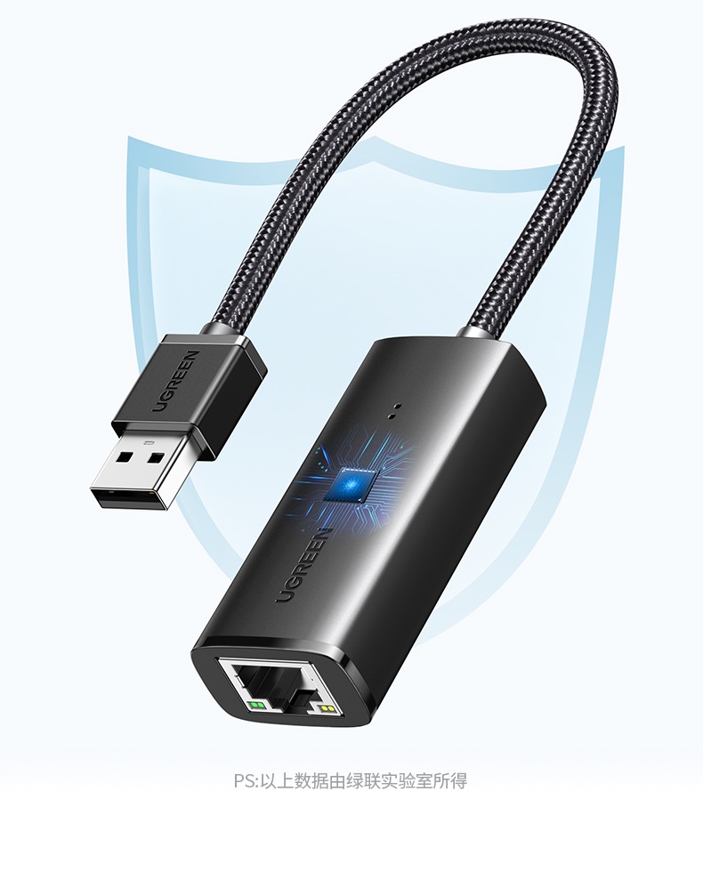 绿联千兆有线网卡 游戏直播低延迟 流畅操作不断线 绿联千兆有线网卡 游戏直播低延迟 流畅操作不断线