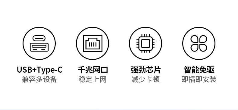 绿联cm650-15638 双接口兼容 usb/type-c设备通用 绿联cm650-15638 双接口兼容 usb/type-c设备通用