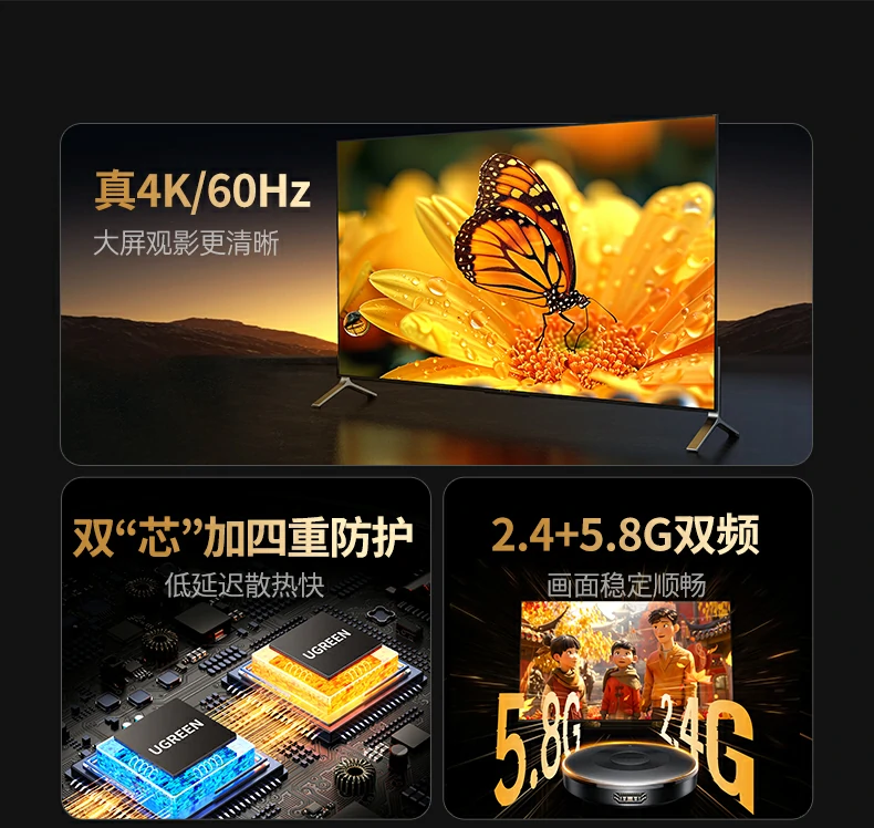 多设备适配 绿联cm710兼容苹果华为小米手机电脑 多设备适配 绿联cm710兼容苹果华为小米手机电脑