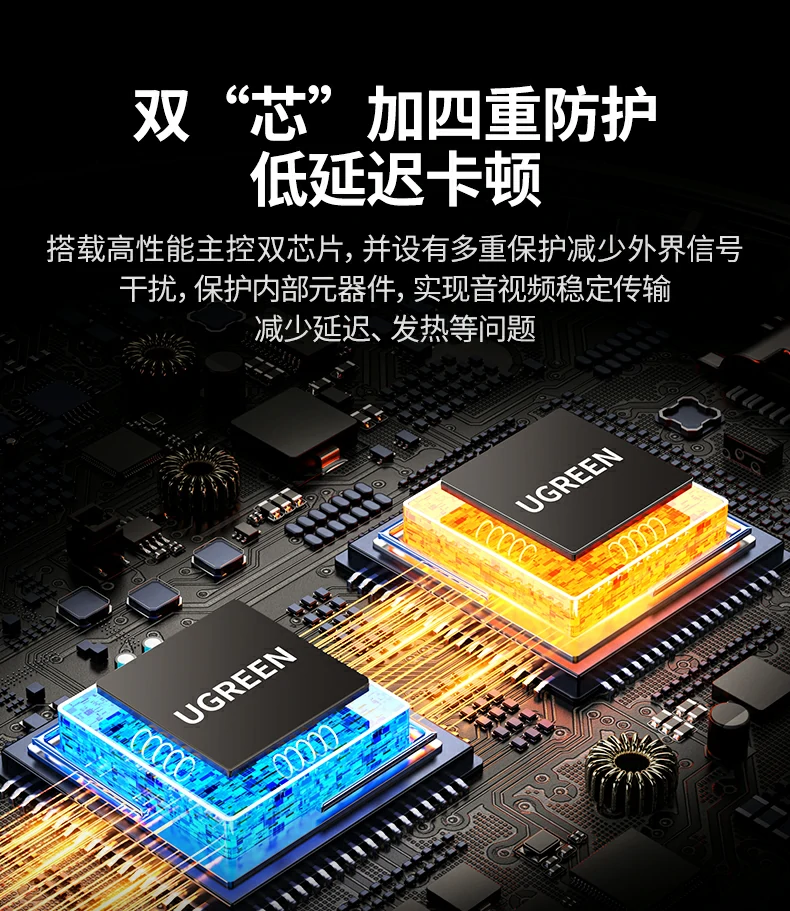 直径65×14mm小巧尺寸 绿联投屏器便携易收纳 直径65×14mm小巧尺寸 绿联投屏器便携易收纳