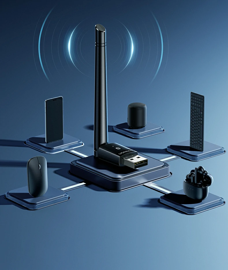 ugreen绿联-更专业更安心的数码品牌 绿联cm749蓝牙5.4模块远距传输稳定不断连