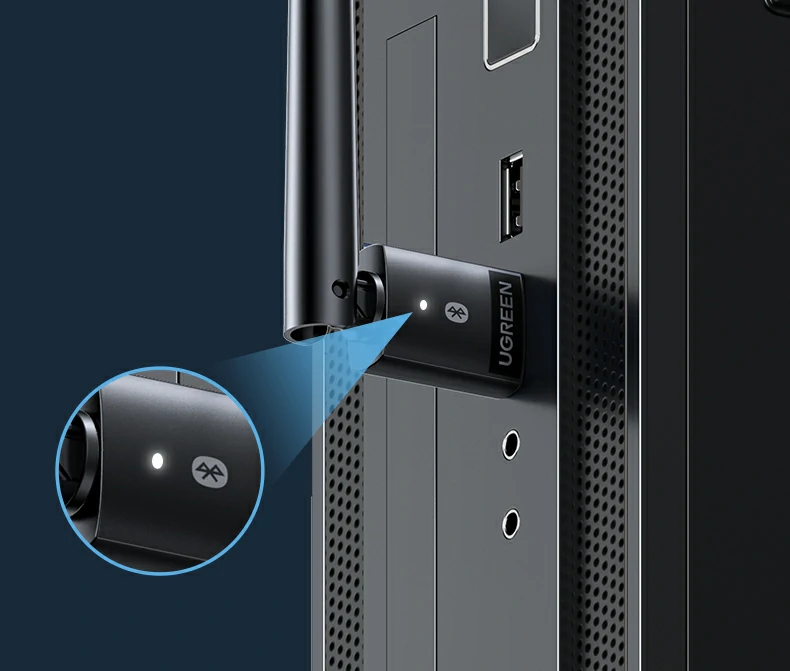 ugreen绿联-更专业更安心的数码品牌 绿联cm749蓝牙适配器轻巧便携易收纳