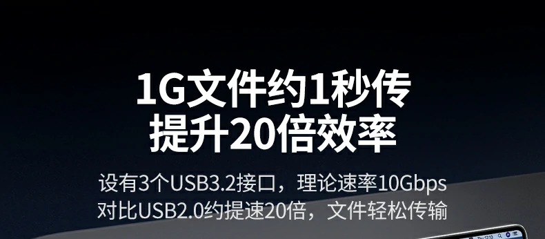 绿联cm828商务出差便携使用场景