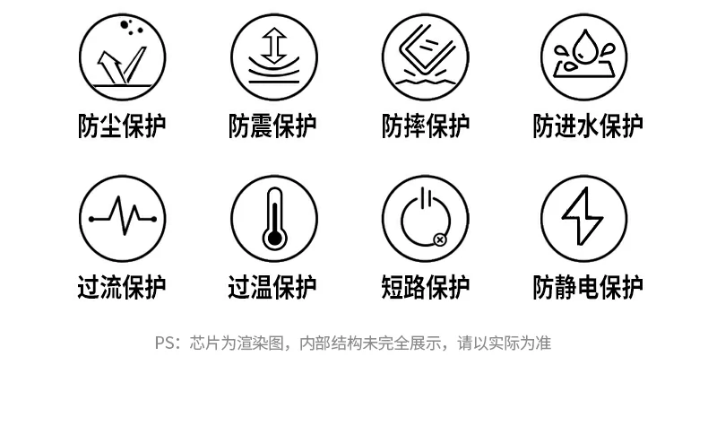 绿联cm856自带0.15米短线便携设计 绿联cm856-85098收纳读卡器0.15米type-c线长度测量