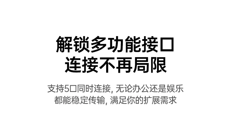 绿联type-c五合一扩展坞 会议办公屏幕扩展场景 绿联type-c五合一扩展坞 会议办公屏幕扩展场景