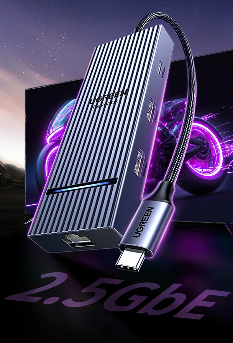 绿联cm880-95501六合一多接口集成布局 绿联cm880-95501六合一多接口集成布局