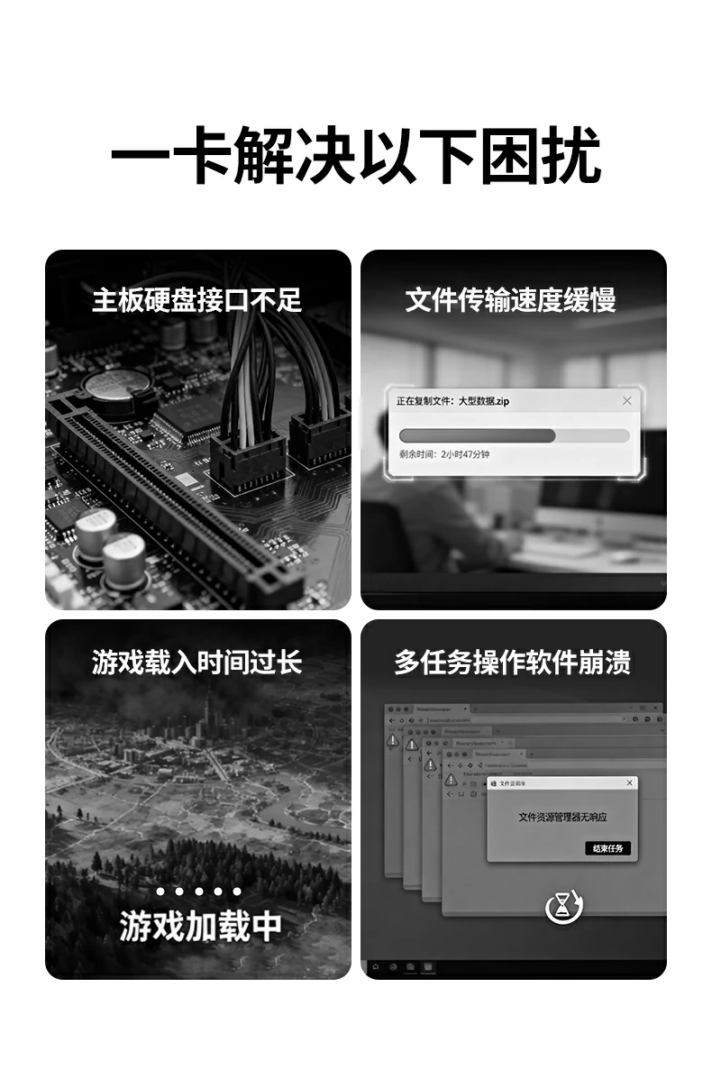 绿联双盘m.2 nvme扩展卡128gbps阵列游戏秒加载专业设计 绿联75505双盘m.2 nvme扩展卡整体外观展示