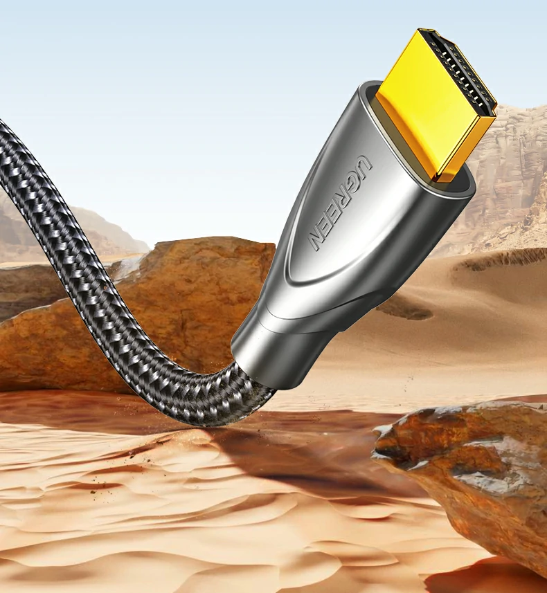 绿联hd131 hdmi线游戏连接示例 hdmi线连接电视游戏主机画面清晰呈现