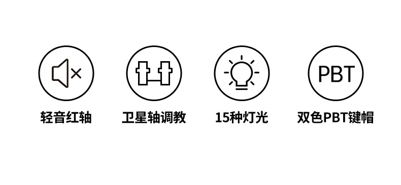 pbt原厂键帽 - 长期使用不油光,手感细腻抗磨损 绿联ku103 pbt双色注塑键帽高清特写,字符清晰耐磨不打油