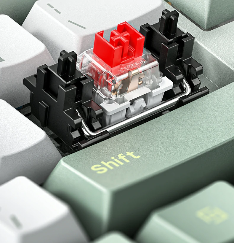 办公静音利器 - 40db低噪红轴不打扰同事 绿联ku103在办公场景中使用,安静高效输入文档