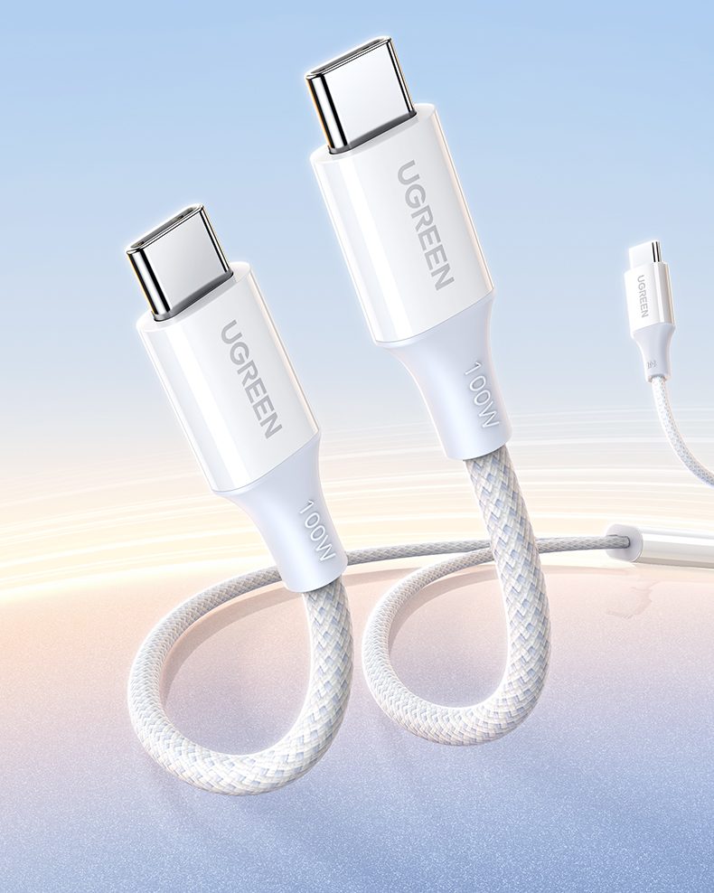 绿联l527一拖二双接口设计适用多设备充电