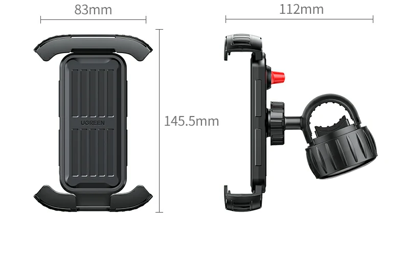夹紧结构展示 安装更牢靠不松动 支架夹紧旋钮展示安装更牢固