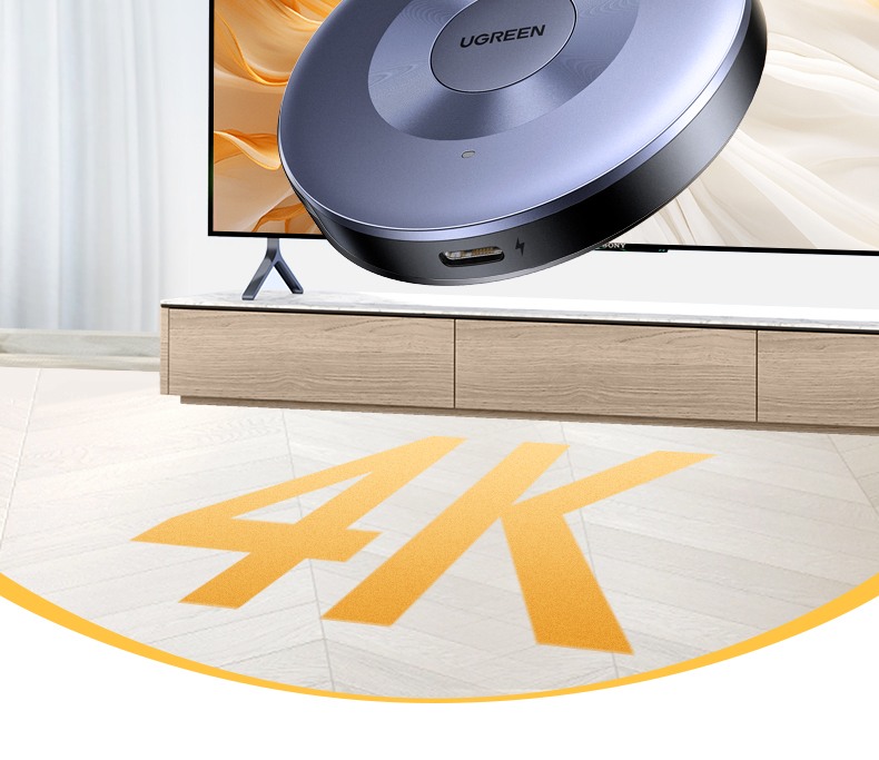 绿联p503-45170无线投屏器 大屏观影更清晰