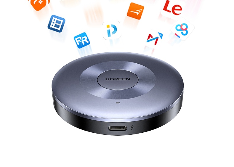 ugreen 无线投屏器 大屏高清视野