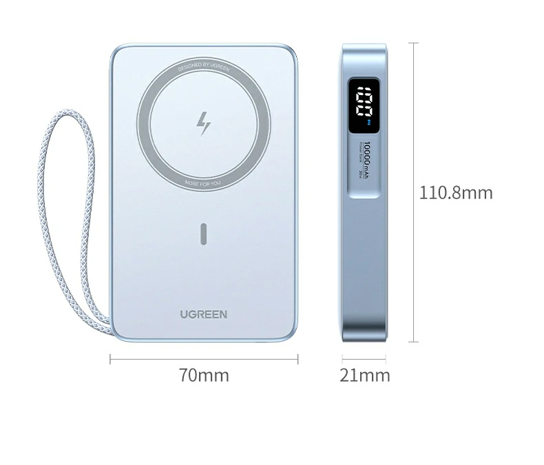 绿联pb594磁吸无线充移动电源综合优势汇总