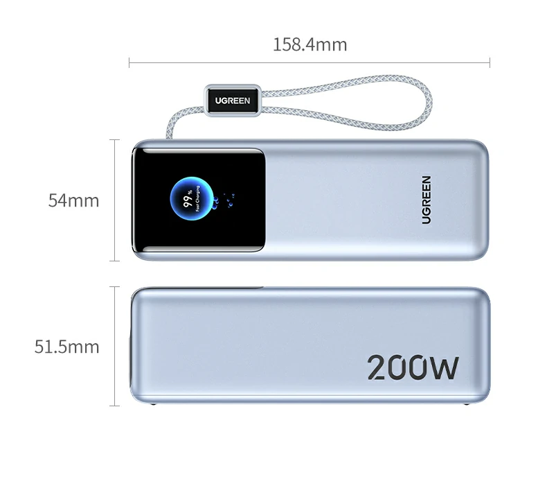 绿联pb728 产品核心优势总结：安全/快充/便携