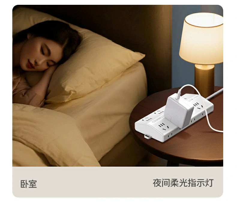 不同插头类型（三相、两相）插入效果展示