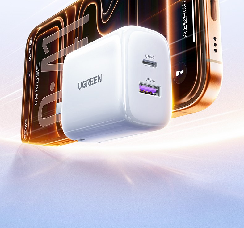 氮化镓gan黑科技 发热量比国标低24℃ 快充全程低温护航