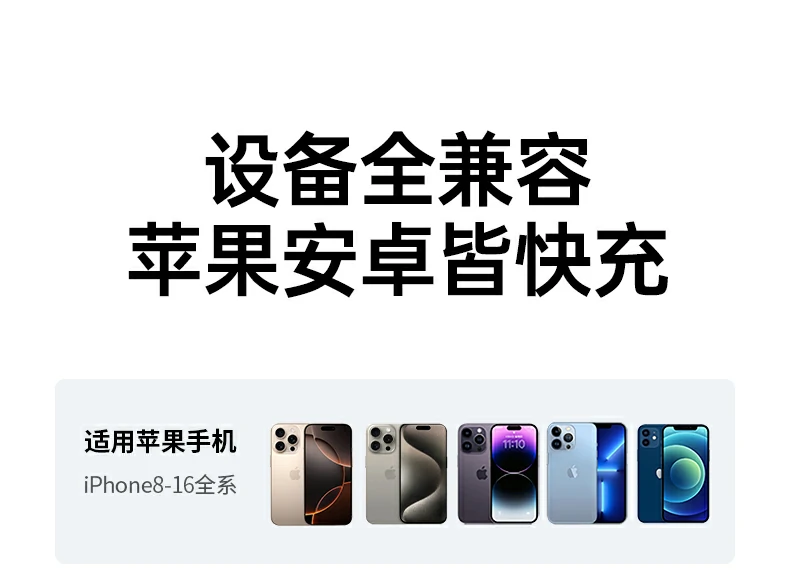 x527三口充电器适用于多品牌设备充电演示