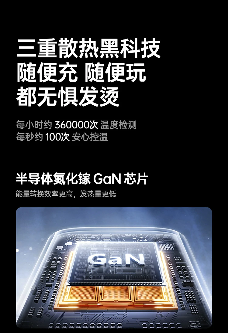 ugreen绿联-更专业更安心的数码品牌 绿联x569氮化镓快充搭载高密度电能转换模块