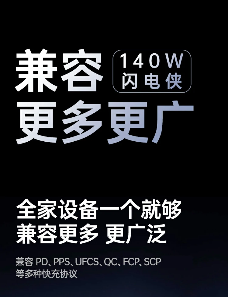 ugreen绿联-更专业更安心的数码品牌 绿联x569氮化镓充电器兼容pd qc scp等快充协议