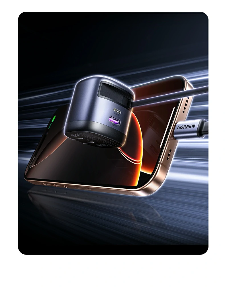 绿联65w氮化镓技术高效快充