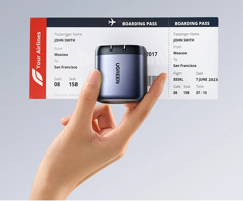 绿联65w氮化镓快充头兼容性强